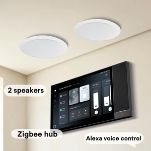Sistema <span class=keywords><strong>de</strong></span> Audio para el Hogar Tianlai MAX8, Amplificador <span class=keywords><strong>de</strong></span> Pared, Panel <span class=keywords><strong>de</strong></span> Control por Voz con <span class=keywords><strong>Alexa</strong></span>, Interruptor Inteligente Zigbee - Product Image 2
