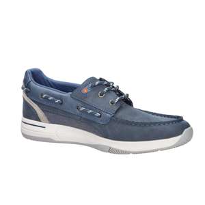 Lumberjack Men's Lace-Up Shoe <b>Blue</b> 40 <b>Canvas</b> Trendy Style - Product Image 2