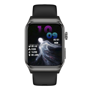 Smartwatch E100 Grigio Quadrato TFT con Bluetooth, ECG, Monitoraggio della <span class=keywords><strong>Pressione</strong></span> Sanguigna <span class=keywords><strong>e</strong></span> della Frequenza Cardiaca, per Uomini <span class=keywords><strong>e</strong></span> Donne - Product Image 3