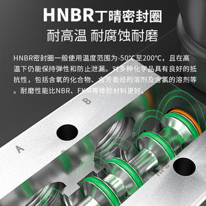 Vanne directionnelle pneumatique Airtac de remplacement, vanne à levier manuelle à deux positions et cinq voies, 4H210-08/4H310-10/4H410-15, solénoïde - Product Image 4