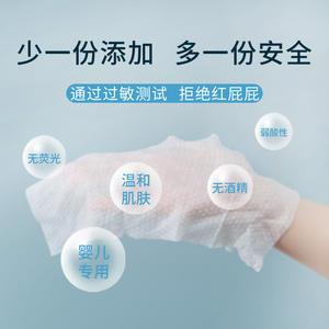Lingettes douces pour bébé Tianzhen, 80 pièces par paquet avec couvercle, pour le nettoyage des mains et de la bouche, qualité supérieure pour usage général - Product Image 3