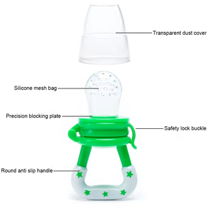 <span class=keywords><strong>Sucette</strong></span> de dentition pour bébé non toxique sans Bpa, jouets de dentition en silicone souple pour bébé, grignotage d'aliments aux fruits frais, <span class=keywords><strong>sucette</strong></span> pour bébé - Product Image 2