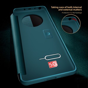 เหมาะสำหรับ Magic4 Ultimate Edition: เคสหนังแบบพับได้พร้อมหน้าต่างกึ่งโปร่งใส อุปกรณ์ป้องกันโทรศัพท์ระดับไฮเอนด์ - Product Image 4