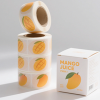 Etichette Adesive Personalizzate per Bottiglie di Alimenti e Bevande, Stampa a Colori, Adesivi in Vinile Impermeabili per Confezioni di Succhi e Bevande