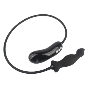 Plug Anale <span class=keywords><strong>Gonfiabile</strong></span> Vibrante Grande Vibratore Massaggiatore Prostatico Giocattolo Sessuale per Uomini - Product Image 3