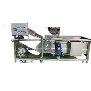 Industrial Bubble Washing/Cleaning/Processing Machine for Food Fruits Vegetable Seafood Pre-treatment Equipment