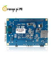 Orange Pi PC + alimentation, 1 Go de RAM, ordinateur monocarte Allwinner H3, fonctionne avec Android4.4, Ubuntu, Debian, Linux OS, Ethernet 10/100 Mbps