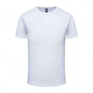 Casual Jersey Fabric Blank Design T-<b>Shirt</b> Soft Polyester Heat-Transfer Printed Custom Logo Quick Dry Fit Men - Product Image 3