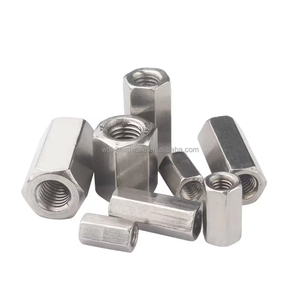 Écrou d'extension hexagonal en acier inoxydable 304, connecteur fileté de qualité industrielle, antirouille M2 M3 M4 M5 M6 M8 M10 M12 M24 - Product Image 6
