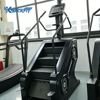 Simulateur d'escalade commercial Smooth As Chocolate Bio-mechanic pour centre de fitness, idéal pour l'entraînement cardio en intérieur