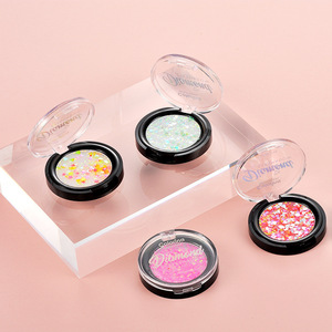 9 Colores, Brillo Individual <span class=keywords><strong>Colorina</strong></span>, Lentejuelas Brillantes, Decoración de Uñas Impresionante, Maquillaje, Sombra de Ojos - Product Image 4