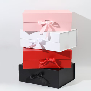 Caja de Embalaje de Joyería de Cartón Magnética Plegable de Lujo con Logotipo Personalizado, con Materiales Reciclados, Opción de Marco para Fotos - Product Image 1
