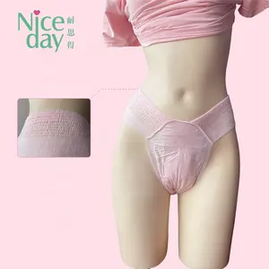 Good fit bikini disposable menstrual pants Leak guard Period Pants Incontinence underwear for Women