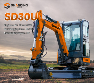 รถขุดขนาดเล็ก 1-4 ตัน ราคาโรงงาน รถขุดตีนตะขาบแบบสั้น รถขุดเครื่องยนต์ยันม่าร์ รถขุดตีนตะขาบขนาดเล็ก - Product Image 3