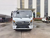 Camion à ordures Dongfeng 4X2 7,5 m³ avec compacteur, transmission manuelle, moteur diesel Euro 4 pour le transport urbain des déchets