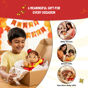 Figura de Peluche Suave de Hanuman de 28 cm, para Cantar Mantras, Juguete Religioso Espiritual con Sonido para Niños - Product Image 2