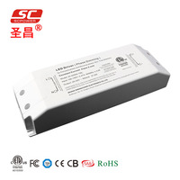 Triac 120V Ac Transformador de luz de corriente constante Salida 12V 20 Voltios 35W 1750ma Controlador LED