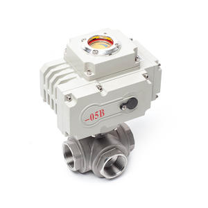 วาล์วบอลแบบเกลียว 3 ทาง สแตนเลส 304 รุ่น Q915F-16P ป้องกันการระเบิด ปรับแรงดันได้ แบบ T และ L - Product Image 2