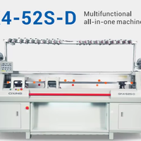 CIXING GK4 Multifunktionale Computer-Flachstrickmaschine Geeignet für die Herstellung von Schals, Mützen, Pullovern und Strickwaren