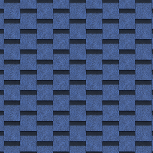 Bardeaux de toiture architecturaux gothiques modernes Tuiles de bitume bleu océan Matériaux de construction renforcés imperméables Hôtel d'extérieur - Product Image 5