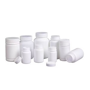 Botellas de Plástico de 15g 20g 30g 40g 50g 60g 100g 150g con Boca Ancha para Dispensar Cápsulas, Polvo y Tabletas, a Prueba de Luz, Botellas Pequeñas para Medicamentos - Product Image 1
