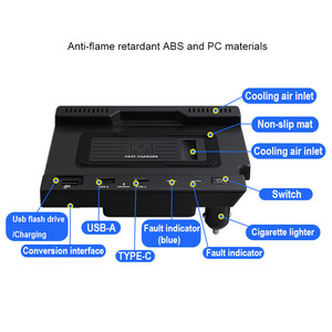 Pour <span class=keywords><strong>Mercedes</strong></span> Benz Classe A/Classe B/<span class=keywords><strong>AMG</strong></span> Classe A 2019-2022 Chargeur sans fil mains libres pour véhicule 15W Charge rapide - Product Image 6