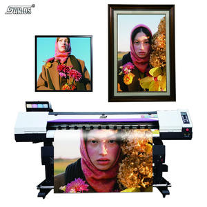 เครื่องพิมพ์อิงค์เจ็ทแบบ Eco Solvent สำหรับงานโฆษณาด้วยสติ๊กเกอร์ PVC เชิงพาณิชย์ - Product Image 1