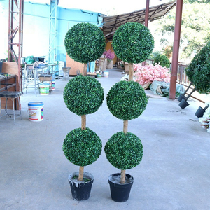 Planta Artificial de Milan <span class=keywords><strong>en</strong></span> Maceta, Bonsái de Simulación, Decoración para el Hogar, Plástico - Product Image 2