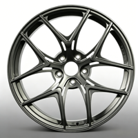 Jantes en alliage d'aluminium forgé léger sur mesure, 16-24 pouces, pour voitures de luxe et de performance, BMW, Mercedes, Porsche, Tesla