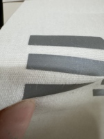 Étiquette d'impression thermique d'icône de transfert thermique réfléchissante argentée pour des vêtements de T-shirt chapeaux chaussures gobelets