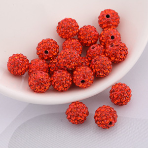 <span class=keywords><strong>Perles</strong></span> d'espacement rondes <span class=keywords><strong>en</strong></span> argile multicolores de 10 mm avec strass et cristaux pour la fabrication de colliers et bijoux DIY - Vente <span class=keywords><strong>en</strong></span> <span class=keywords><strong>gros</strong></span> - Product Image 5