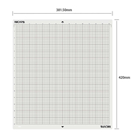 NICAPA 14X15英寸剪线垫，用于剪影浮雕4加浮雕4专业自愈聚氯乙烯切割器垫1 pcs/包