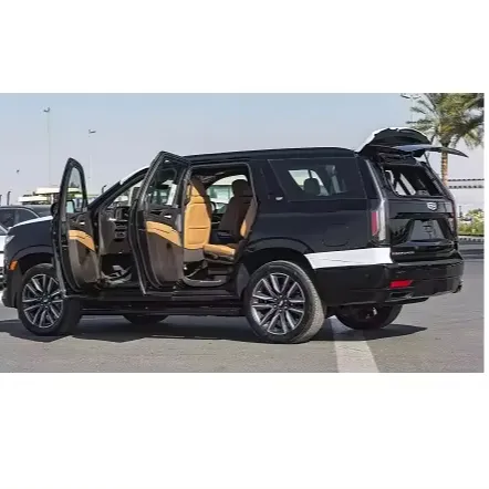 Temiz kullanılan CADILLAC CADILLAC spor 6.2P siyah SUV 2022 araba RHD/LHD hızlı teslimat için kullanılabilir ikinci el araba