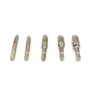 En stock – Lot de 5 extracteurs de vis à tête unique en acier rapide, à queue hexagonale, pour vis cassées ou abîmées - Product Image 5