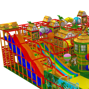Aire de jeux d'escalade intérieure entièrement interactive pour enfants, jeux pour enfants, équipement de labyrinthes de château - Product Image 2