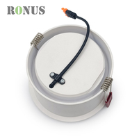 Spot encastré LED dimmable IP44 7W SMD 5W pour plafond intérieur
