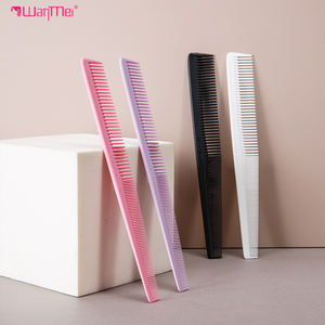 Peigne à cheveux professionnel Wanmei, peigne à cheveux en plastique double face, peigne de coiffure pour hommes, peigne de <span class=keywords><strong>coupe</strong></span> de cheveux pour barbier, peigne de coiffure - Product Image 3