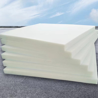 Feuille de mousse de polyuréthane à densité moyenne, épaisseur 2 pouces, mousse haute résilience pour housse de matelas, usage hôtelier et salon