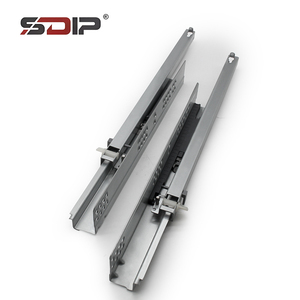 Tự thủy lực 2-lần Kính thiên văn ngăn kéo Runner Slide cho đồ nội thất mở rộng đầy đủ giấu <span class=keywords><strong>undermount</strong></span> Slide nhà bếp ăn uống - Product Image 2