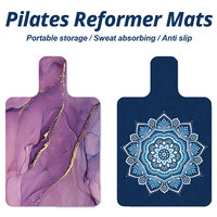 Meilleure vente personnalisé pliable et portable confort Premium Pu caoutchouc Pilates Reformer Mat