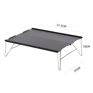 OEM leichte Aluminium-Outdoor-Möbel langlebig platzsparend Kaffee Kinder kleiner Camping Esstisch Klappbarer Tisch - Product Image 3