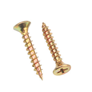 Viti <span class=keywords><strong>per</strong></span> Truciolato con <span class=keywords><strong>Testa</strong></span> a Croce Zincate, Utilizzate su <span class=keywords><strong>Legno</strong></span>, Viti <span class=keywords><strong>per</strong></span> Truciolato a <span class=keywords><strong>Testa</strong></span> <span class=keywords><strong>Svasata</strong></span> Piatta <span class=keywords><strong>per</strong></span> <span class=keywords><strong>Legno</strong></span> - Product Image 1