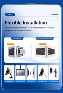 Cảm ứng công nghiệp <span class=keywords><strong>PC</strong></span> Bảng điều chỉnh gắn kết nhúng IPC ngoài trời có thể đọc được hiển thị máy tính <span class=keywords><strong>kiosk</strong></span> chống chói Bảng điều khiển bề mặt <span class=keywords><strong>PC</strong></span> độ sáng IP65 - Product Image 2