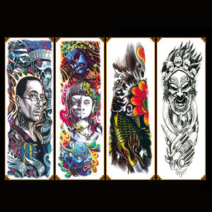 สติ๊กเกอร์สักลายชั่วคราวแบบเต็มแขน กันน้ำ เซ็กซี่ สำหรับขายส่ง - Product Image 2