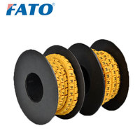 FATO EC-0/1/2/3/J marqueurs de câble 0 ~ 9 A ~ Z marqueurs de câble en PVC de haute qualité résistant à la chaleur
