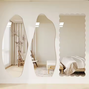 Silla y Espejos <span class=keywords><strong>para</strong></span> Salón de Belleza, <span class=keywords><strong>Espejo</strong></span> de Peluquería <span class=keywords><strong>con</strong></span> Luz <span class=keywords><strong>LED</strong></span>, Estación de <span class=keywords><strong>Espejo</strong></span> Curvo <span class=keywords><strong>para</strong></span> Salón - Product Image 5