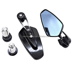 Rétroviseur latéral universel <span class=keywords><strong>de</strong></span> moto, 2 pièces, 7/8 ", <span class=keywords><strong>22mm</strong></span>, <span class=keywords><strong>embout</strong></span> <span class=keywords><strong>de</strong></span> barre en aluminium, <span class=keywords><strong>guidon</strong></span> - Product Image 4