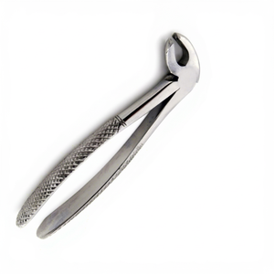 คีมถอนฟัน Bk Industries รุ่น Fig 13 สำหรับฟันกรามล่าง ด้ามจับแบบมีลาย  วัสดุสีเงิน  เครื่องมือผ่าตัดแบบใช้มือ  ประเภทที่ 2 ได้รับมาตรฐาน CE - Product Image 2