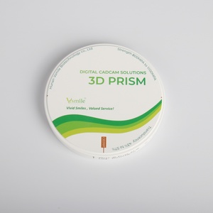 Bloc de zircone dentaire multicouche Vsmile HappyZir 3D pour restauration de dents, glaçure de sintering, certifié CE 5 - Product Image 2