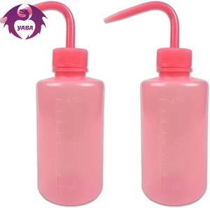 Botella de Plástico de 250ml/500ml para Lavado de Tatuajes, Botella de Limpieza con Boquilla para Uso en Estudios de Tatuajes - Product Image 4